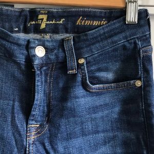 7 For All Mankind Kimmie Jeans Size 26